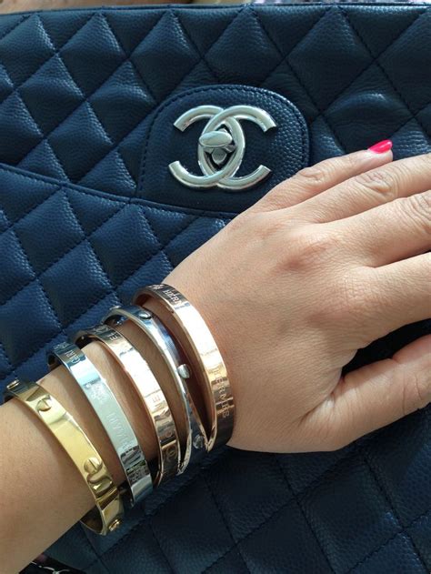 chanel love armband|chanel ring bracelets.